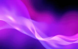 Colorful abstract design with swirling patterns in purple and pink hues against a black background photo