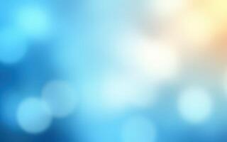 Soft abstract background with blue and yellow hues creating a calming atmosphere for design purposes photo