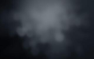 Mysterious dark clouds creating an atmospheric effect during early evening photo