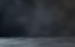 Ethereal mist flows over a dark surface creating a mysterious and captivating atmosphere in a dimly lit space photo