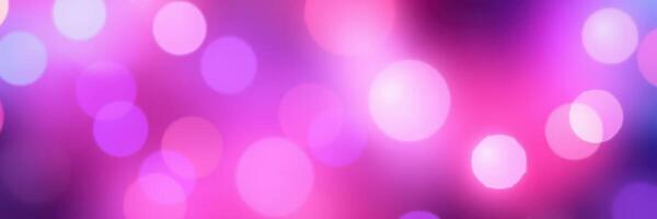 Colorful abstract background with vibrant bokeh lights in shades of pink and purple for artistic designs and moods photo