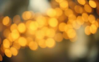 Warm golden lights illuminate a cozy indoor space during a festive evening gathering with friends and family photo