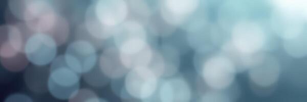 Soft bokeh light creates a tranquil and dreamy atmosphere in a serene setting during twilight hours photo