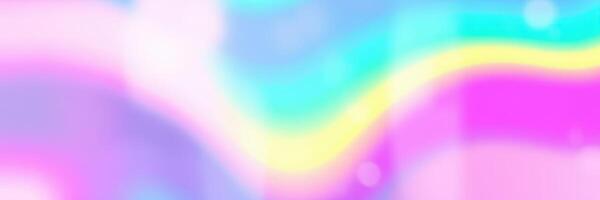 Colorful abstract wave pattern created with vibrant pastel hues reflecting light and evoking a dreamy atmosphere photo