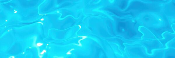 Captivating ripples in crystal clear water at a sunny pool in mid-afternoon reflecting light and creating mesmerizing patterns photo