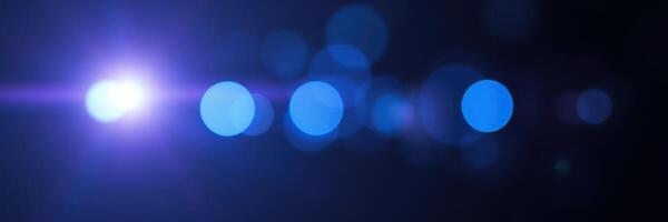 Colorful bokeh lights create a mesmerizing background effect in an artistic display during a nighttime event photo