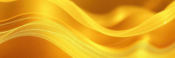Swirling golden waves create a dynamic, vibrant composition with fluid texture and warmth throughout the artwork photo