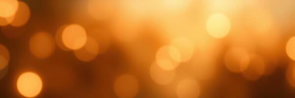 Beautiful golden bokeh lights create a warm and inviting atmosphere during an evening gathering in a cozy outdoor space photo