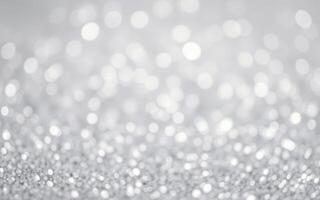 Shimmering silver glitter background creating a magical and festive atmosphere for various occasions and celebrations photo