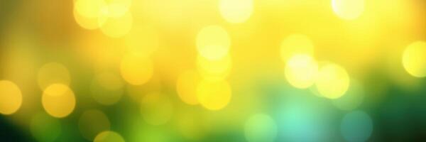 Vibrant bokeh lights create a warm ambiance in a festive celebration atmosphere during evening hours photo