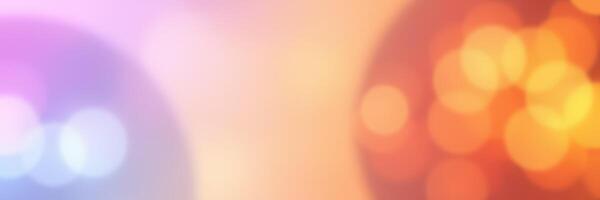 Colorful bokeh lights create a vibrant atmosphere at a celebration event during the evening photo