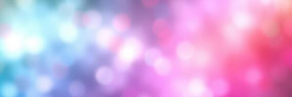 Vibrant abstract background with colorful bokeh effects in soft focus photo