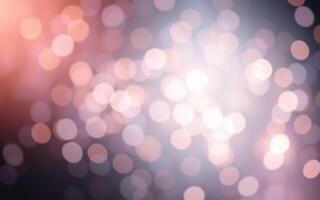 Colorful bokeh lights create a mesmerizing backdrop for parties and celebrations photo