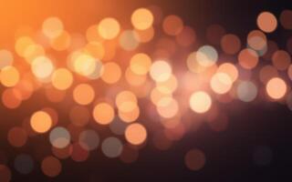 Colorful bokeh lights create a vibrant atmosphere during a celebration at night photo