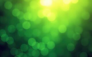 Abstract green bokeh background creating an ambiance of tranquility and nature inspired atmosphere photo