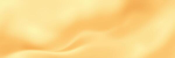 Soft golden fabric gracefully flowing in gentle curves under soft lighting photo