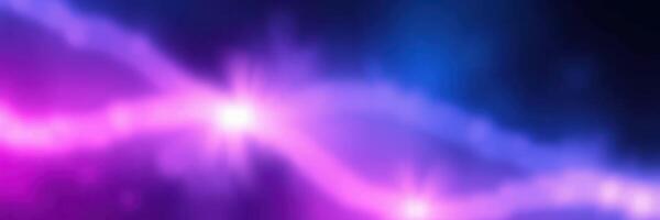 Colorful abstract light display with vibrant purple and blue tones illuminating the dark background photo