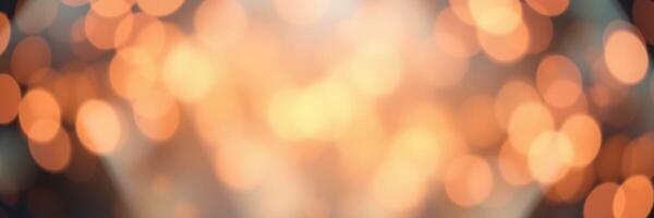 Colorful bokeh lights create a warm and inviting atmosphere during an evening gathering photo