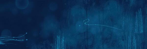 Vibrant blue abstract design with flowing lines and soft textures in a moody atmosphere photo