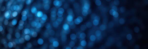 Abstract blue bokeh background creating a calming and visually appealing atmosphere in a dreamy setting photo
