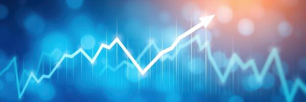 Financial trends show positive growth with increased market activity in digital environments photo
