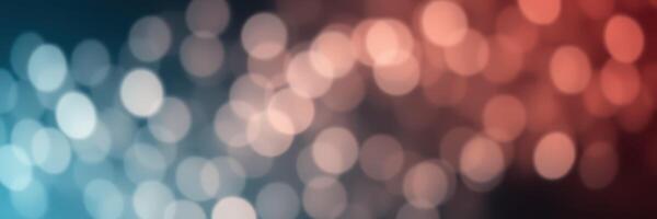 Colorful blurry bokeh lights create a vibrant atmosphere for a celebration or event at night photo