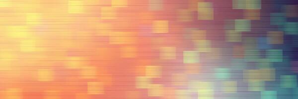 Colorful abstract background featuring a gradient with soft blocks of light and vibrant hues during sunset photo