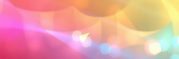 Colorful abstract background with soft blur effect and light flares creating a vibrant atmosphere photo