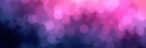 Colorful bokeh lights create a vibrant atmosphere for a festive celebration at dusk photo