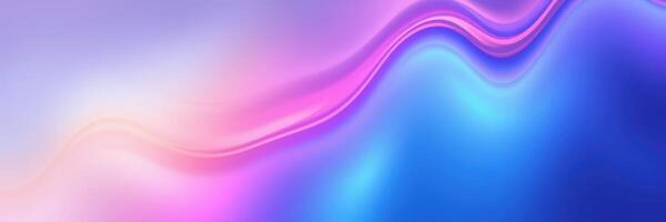 Abstract wave patterns in vibrant pink and blue hues create a mesmerizing digital background photo
