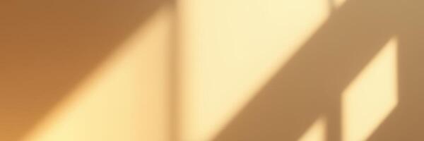 Soft sunlight casts gentle shadows through window panes, creating warm patterns on the floor in an indoor setting photo