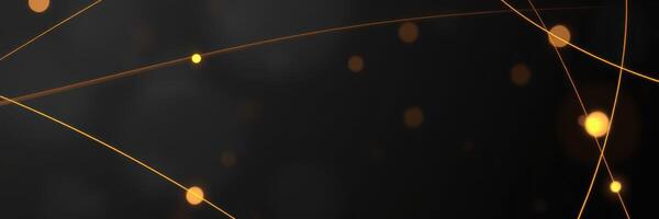 Dynamic abstract background featuring glowing particles and lines creating a modern digital atmosphere with depth photo