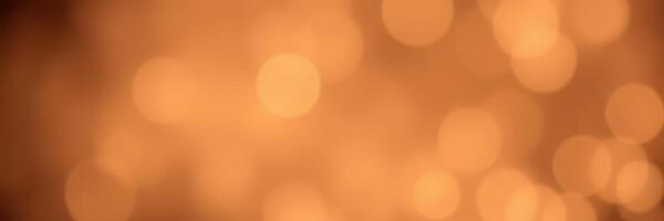 Warm golden bokeh lights create a cozy atmosphere in a festive setting during a winter celebration at night photo