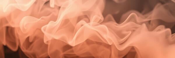Colorful wisps of smoke swirl gracefully in the air creating an ethereal atmosphere photo