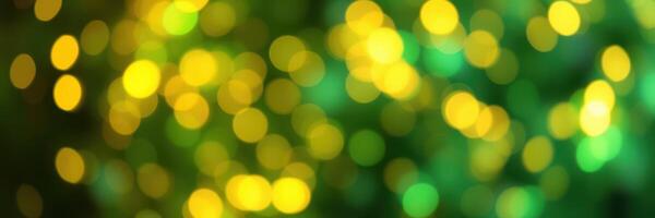 Colorful bokeh lights create a vibrant atmosphere for celebrations and events in a festive setting photo