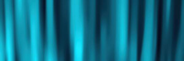 Elegant turquoise curtains swaying gently in a softly lit room creating a serene atmosphere for relaxation or meditation photo