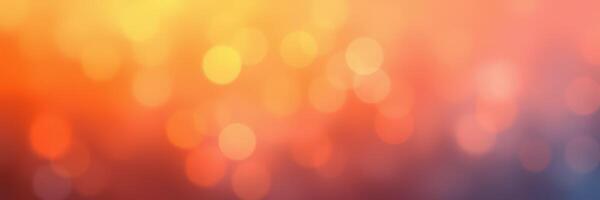 Colorful bokeh lights create a warm and inviting atmosphere during an evening celebration photo