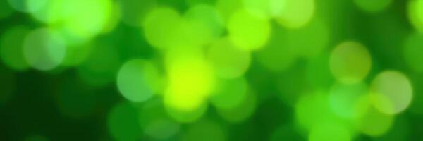 Beautiful green bokeh background creating a serene atmosphere for nature lovers and designers at all times photo
