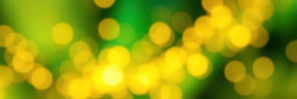 Soft golden lights create a festive atmosphere during an evening celebration in a lush green setting photo