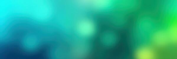Colorful abstract design with blue and green tones creating a soothing atmosphere and gentle light effects photo