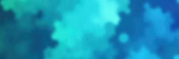 Vibrant abstract design featuring shades of blue and green with soft textures and intersecting shapes in a modern digital composition photo
