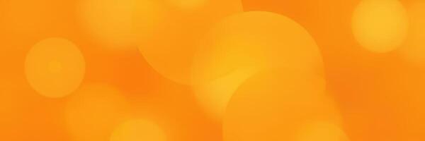 Vibrant orange background with soft glowing circles creates a warm and inviting atmosphere for various creative uses photo
