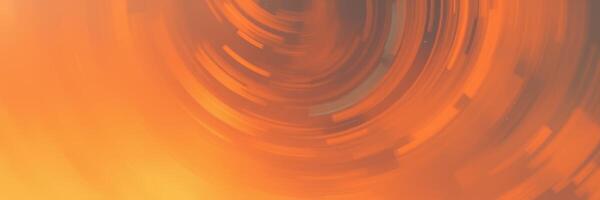 Swirling orange patterns create a mesmerizing visual experience against a gradient background during golden hour photo