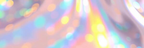 Colorful abstract swirl with sparkling light reflections creating a dreamy atmosphere photo