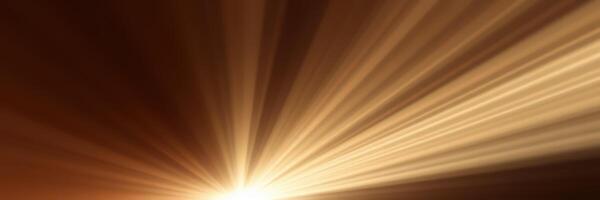 Warm golden rays illuminate a tranquil space during a morning sunrise photo
