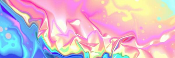Colorful abstract art with flowing patterns and vibrant hues creating a dreamy atmosphere in a digital landscape photo