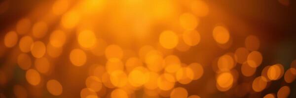 Bright golden bokeh lights create a warm and festive atmosphere in an evening celebration photo