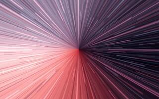 Colorful burst of light rays creating a dynamic visual effect in abstract artistic display photo