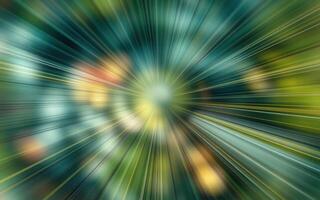 Colorful abstract burst of light and patterns creating a vibrant visual effect in nature photo