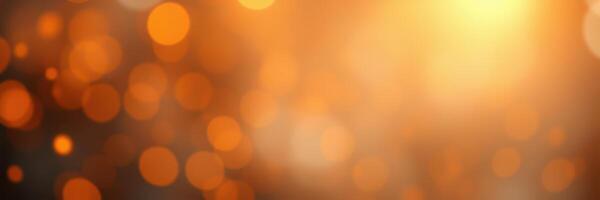 Warm golden bokeh lights create an enchanting atmosphere for celebrations and gatherings photo